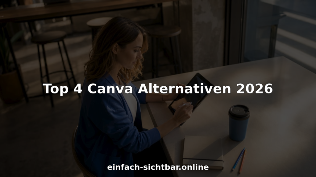 Jemand entdeckt mit dem Tablet verschiedene Design-Apps und probiert kreative Möglichkeiten aus.