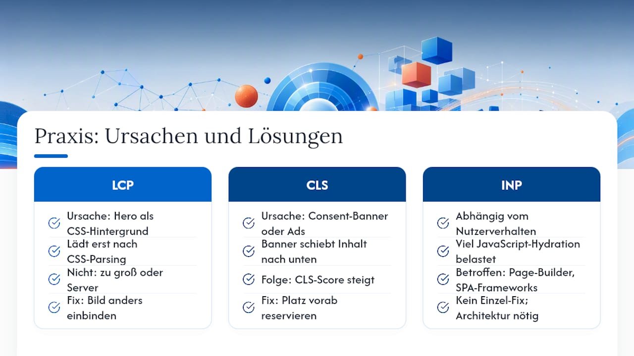 Was die Praxis wirklich lehrt — overview diagram